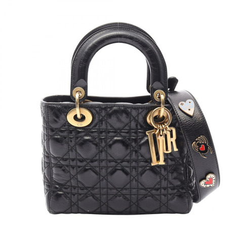 Christian Dior LADY DIOR MY ABCDIOR 小號 Cannage 斜背包 皮革 二手