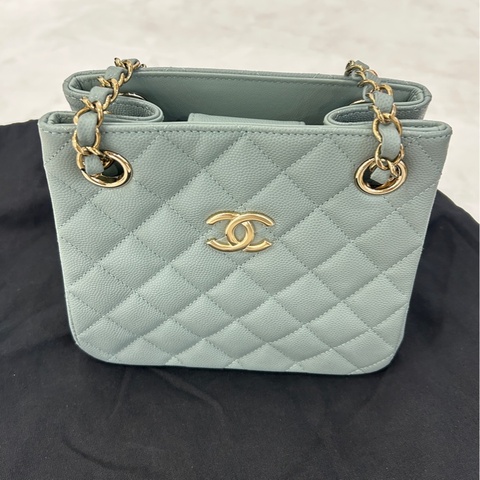 CHANEL AS3176 MINI BUCKET迷你水桶購物包(芯片款)