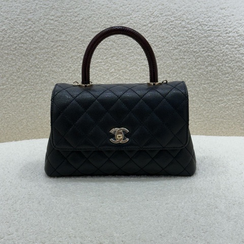 Chanel蜥蜴皮手把 coco handle