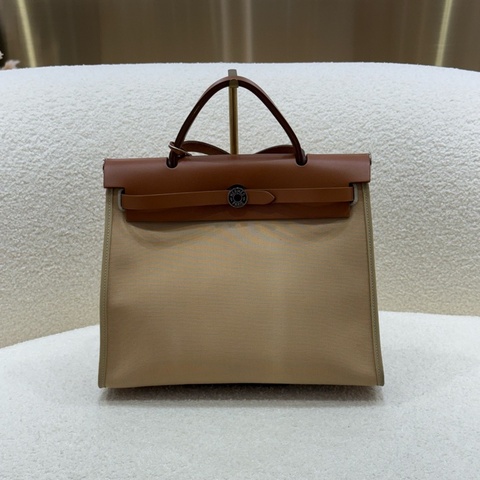 Hermès herbag 31 優雅棕色