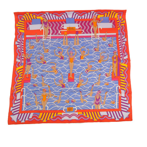 HERMES 絲質Scarf 70x70絲巾
