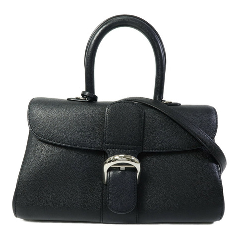Delvaux 牛皮皮革Brillant East West手挽肩背兩用袋