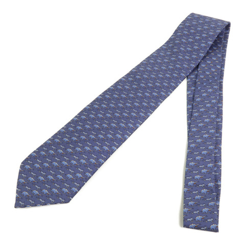 HERMES 絲質Necktie領帶