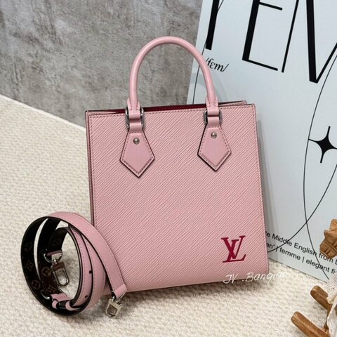 JY0370-LV EPI芭蕾粉SAC PLAT BB托特肩背包M58659