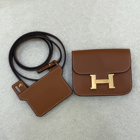Hermès Slim 金棕