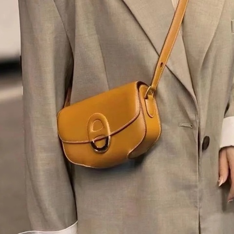 🐎Hermes愛馬仕｜cherche midi18 mini 金棕金扣｜butler 馬鞍皮 豬鼻子包｜98新｜X刻