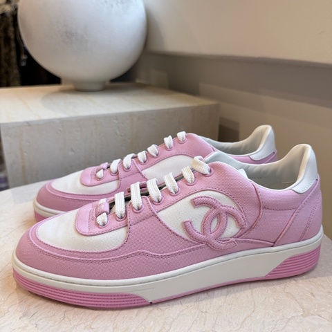 全新✨Chanel✨Air force AF1 空軍一號 休閒鞋板鞋 粉色 #40 / WG45352