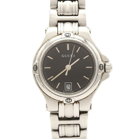 Gucci 9040L YA090506 不鏽鋼石英錶