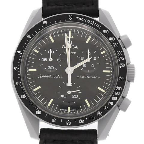 Swatch x Omega 地球任務階段 SO33M700 生物陶瓷石英錶