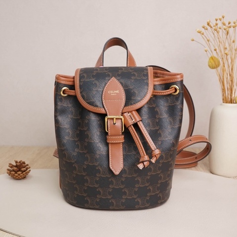 【VUINCA Vintage 價格僅供參考】 CELINE 後背包 Mini 老花