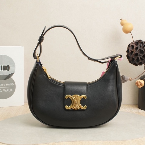 【VUINCA Vintage 價格僅供參考】 CELINE 豌豆包 黑色 牛皮