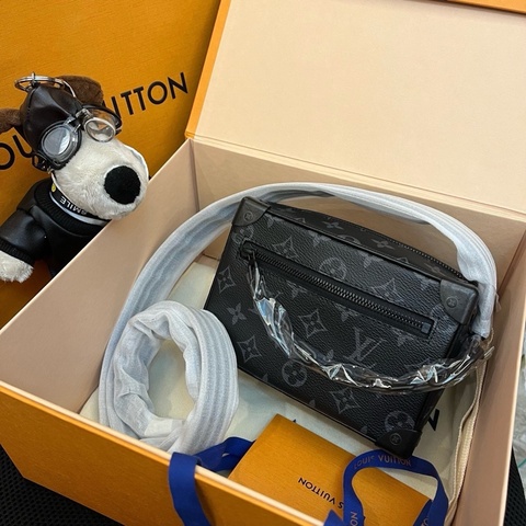 Louis Vuitton LV 路易威登 黑花盒子 五金带膜 现货全膜