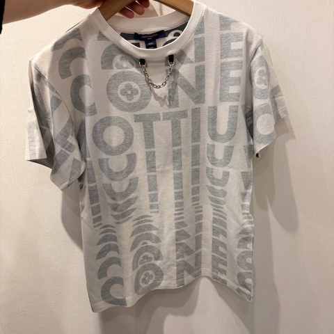 Louis Vuitton LV 滿版鏈條T XXS
