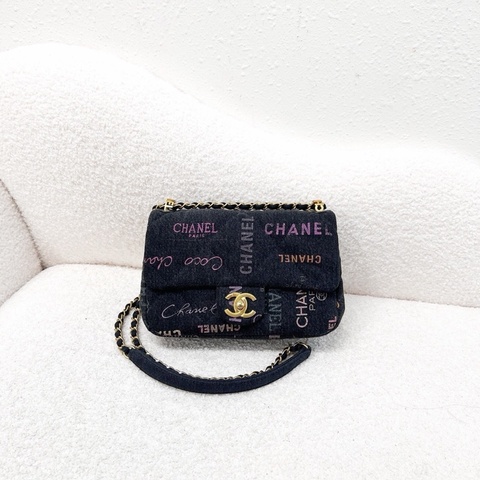 Chanel 21cm Demin Mood Flap