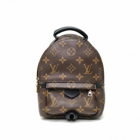 LOUIS VUITTON PalmSprings小書包Mini老花PVC2018肩背包