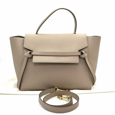 CELINE/賽琳Belt金扣鯰魚手提单肩斜挎包