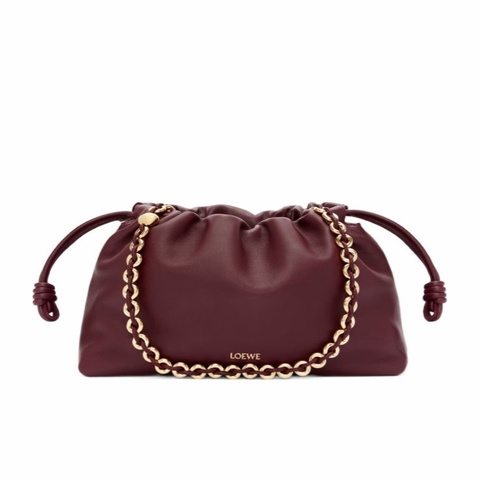 Loewe 女士 flamenco褶皺單肩包均碼碼30cm*10.5cm*20cm