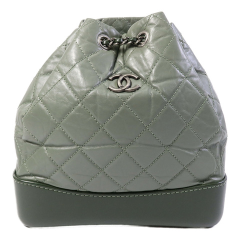 CHANEL 羊皮皮革Gabrielle BackPack背包