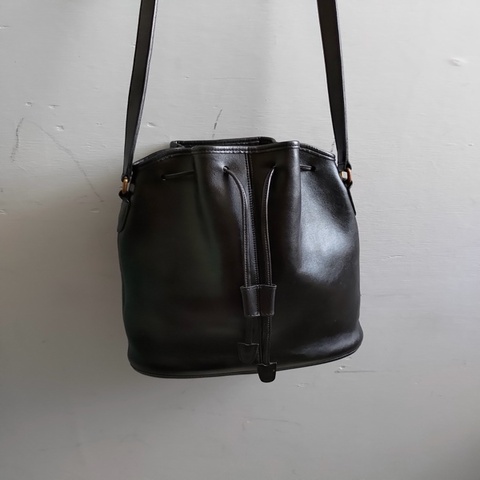 美製老品 #COACH 黑色水桶包 | 美式 | 古典 | 老包 | 老靈魂 | VTG