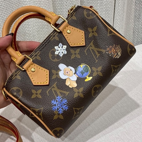 全新全配💛🎄＃lv＃nano speedy＃聖誕限定