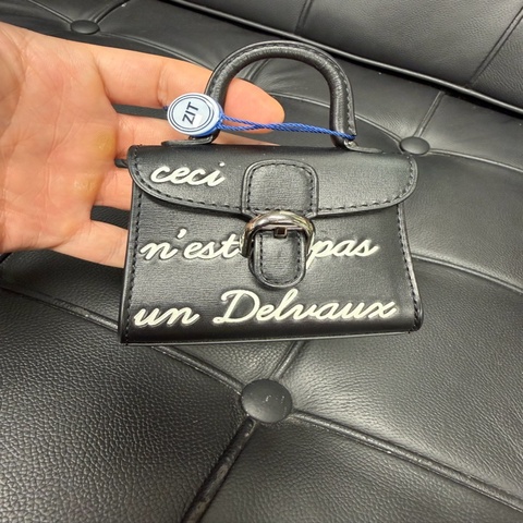 Delvaux 德尔沃 brilliant 钥匙扣 挂件 好可爱