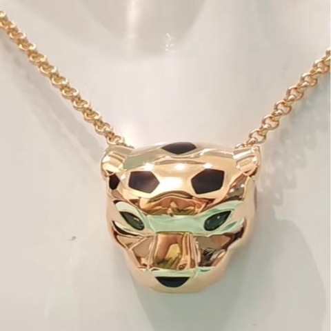 ✨ Cartier PANTHÈRE DE CARTIER 美洲豹吊墜｜18K黃金款