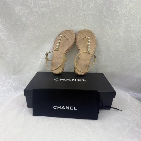 Chanel Sandals EU 37.5 未使用品
