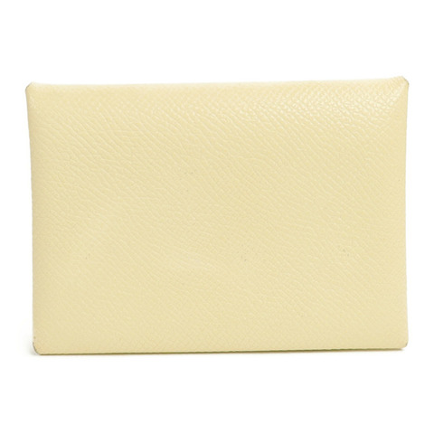 HERMES Epsom皮革Calvi Duo卡片套Nata