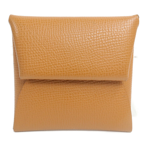HERMES Epsom皮革Bastia Coin Case零錢包Gold