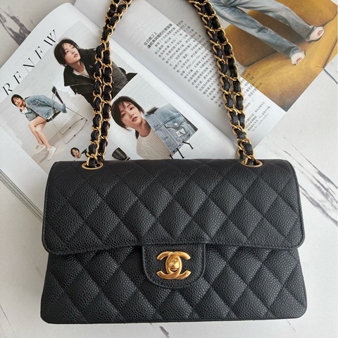 Chanel 黑荔枝金雙C cococ23 超夯尺寸❤️‍🔥❤️‍🔥