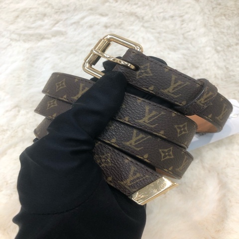 LV Monogram 幼身皮帶 Size 90 IA639