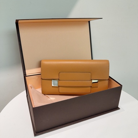 99新 Delvaux 德爾沃 長款錢包 配件 塵袋 盒子