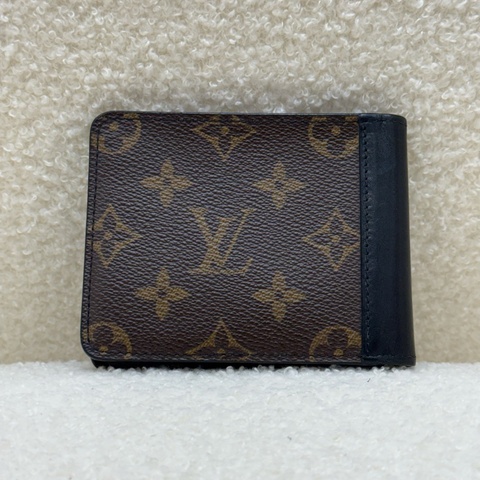 LV 經典老花短夾