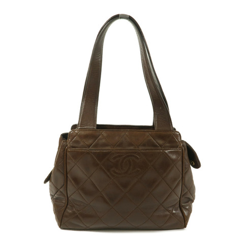 CHANEL 羊皮皮革Vintage Hand Bag手挽袋