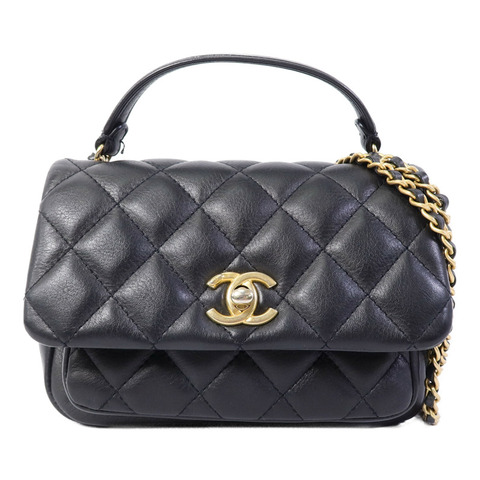 CHANEL 羊皮皮革2 Way Chain Shoulder Bag手挽肩背兩用袋