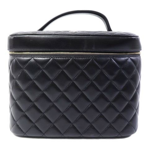 CHANEL 羊皮皮革Large Vanity Case手挽袋