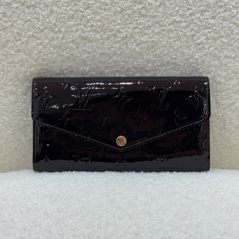 LV 漆皮長夾