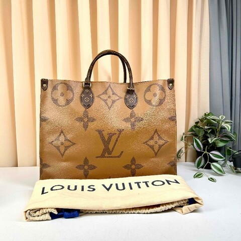 Louis Vuitton Onthego老花托特包