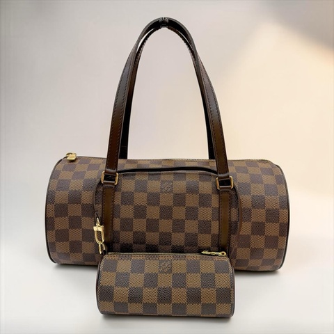 莉亞精品♡ LV N51303 棋盤格巴比龍 二手美包