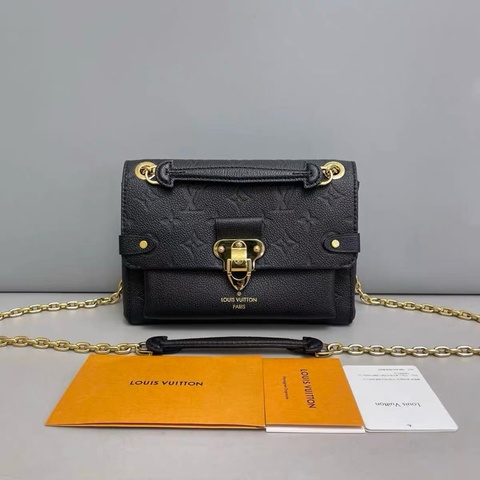 Louis Vuitton Vavin bb 老花壓印Logo 鏈條包