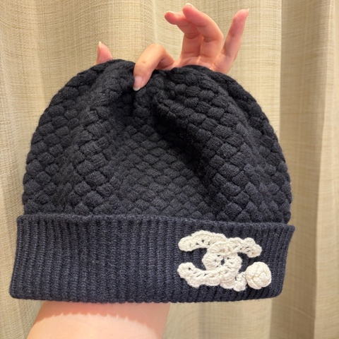 Chanel 毛帽 克什米爾羊毛