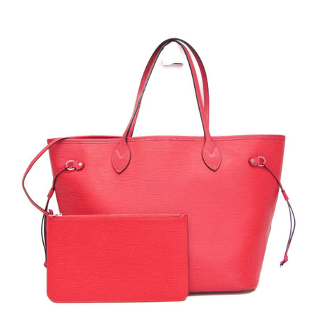 路易威登 Epi Neverfull MM 女士手提包 粉紅色