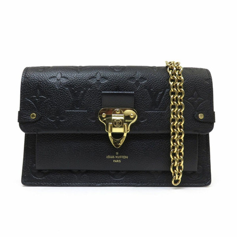 LOUIS VUITTON 路易威登 Monogram Empreinte Portefeuille Vavin M67839 鏈條單肩包