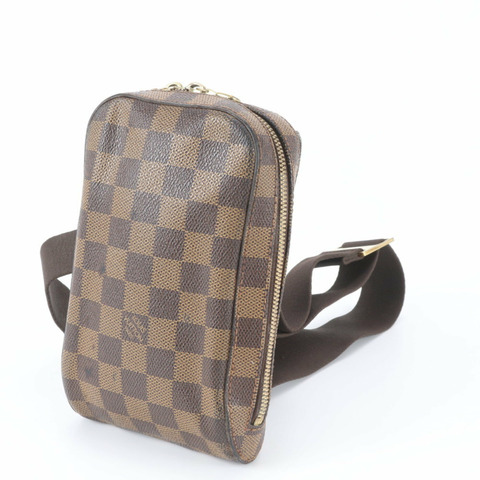 路易威登 Damier Geronimos N51994 男士皮革兩用斜背包/腰包