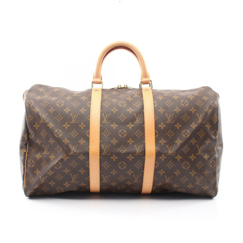 路易威登 Keepall 旅行手提包 M41426 Monogram 皮革棕色二手女款