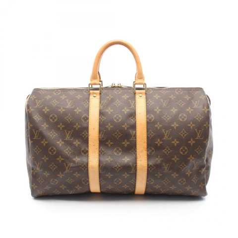 路易威登 Keepall 45 手提旅行包 M41428 Monogram 棕色皮革二手