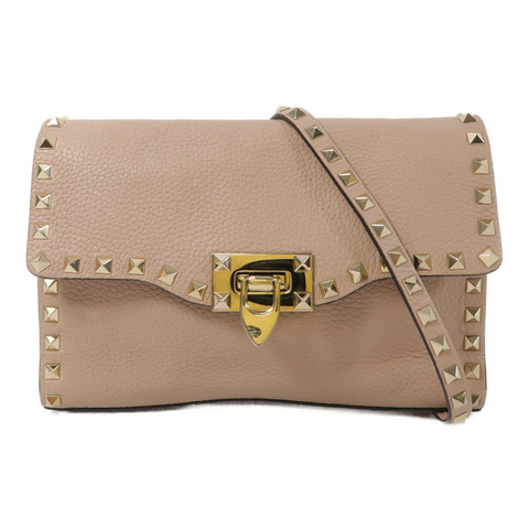 Valentino 牛皮皮革Rockstud Small肩背袋