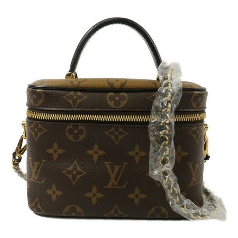 LOUIS VUITTON Monogram Reverse Vanity PM手挽肩背兩用袋