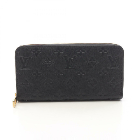路易威登 Zippy 長版錢包 M28791 Monogram empreinte Noir 二手