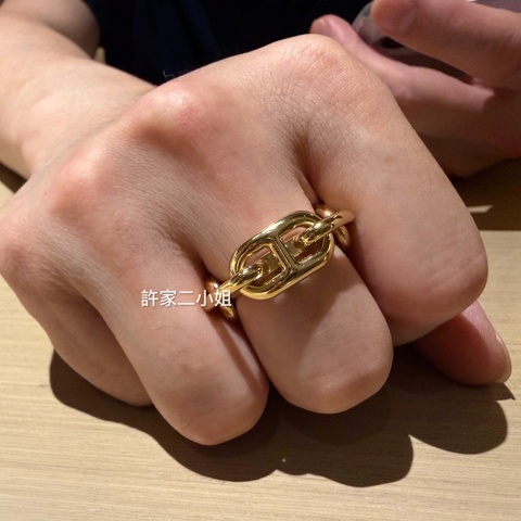 Hermes 98.99新閒置 Regate 90仿銅色絲巾環 （適合90絲巾）